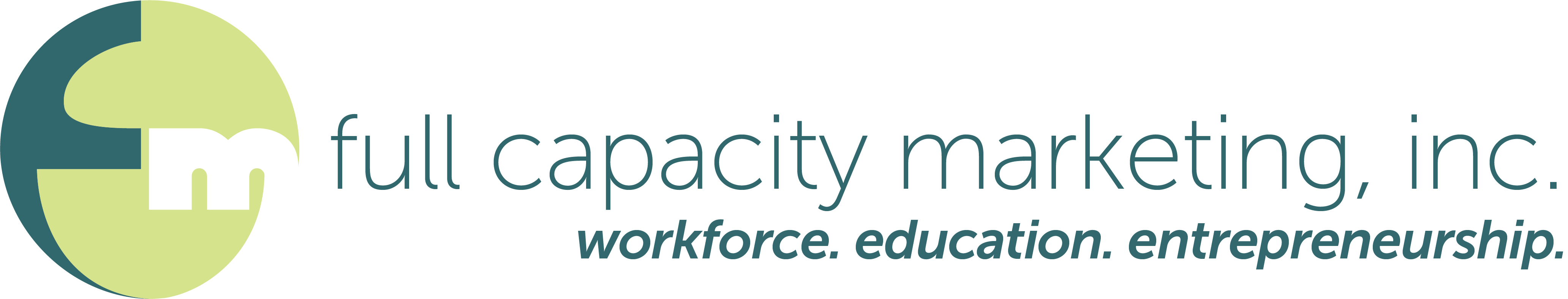 Powered by organization logo